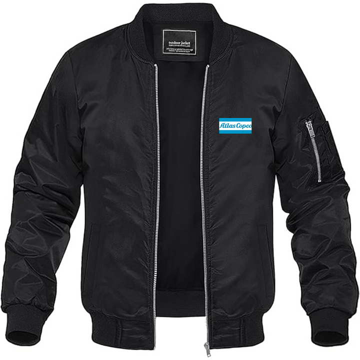 Men's Atlas Copco Logo Lightweight Bomber Jacket