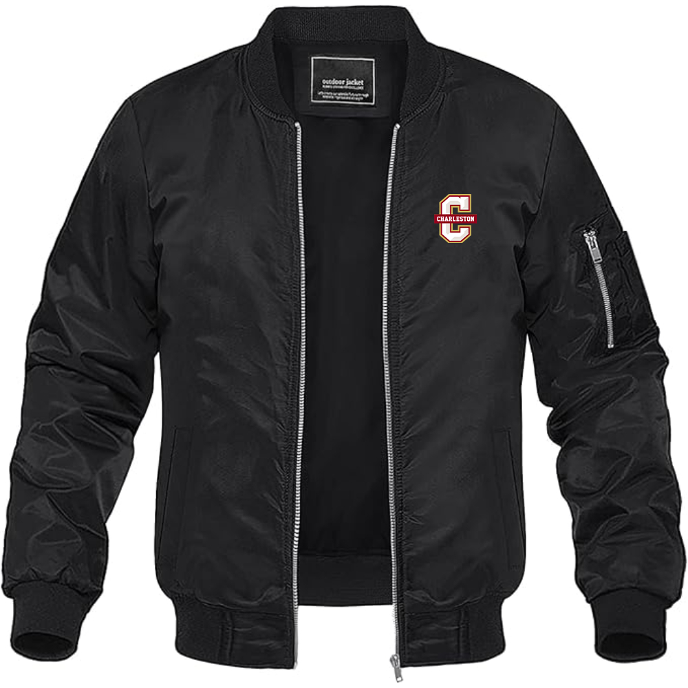 Men's Charleston Cougars Lightweight Bomber Jacket