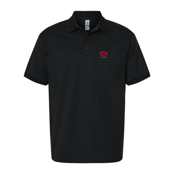 Men's Diar Motors Logo Dry Blend Polo - Black