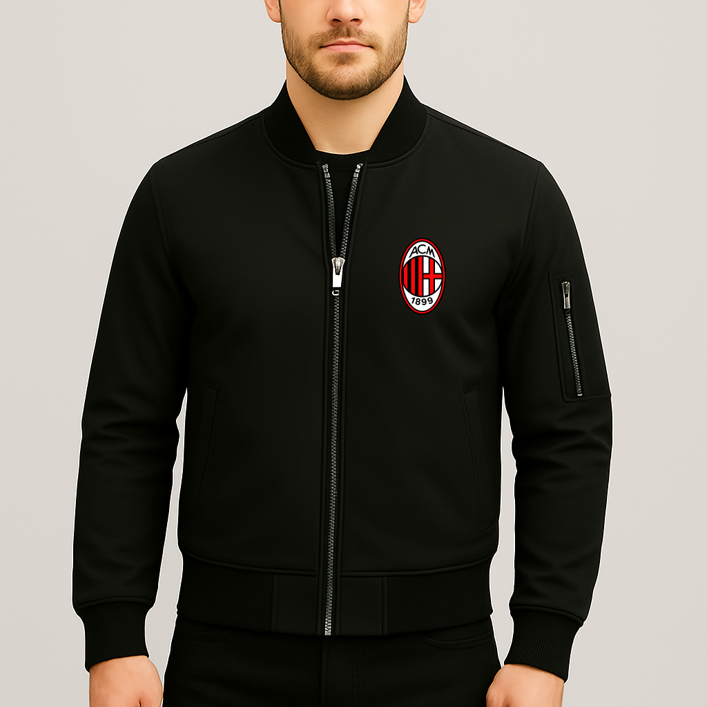 Men’s AC Milan Soccer Lightweight Bomber Jacket