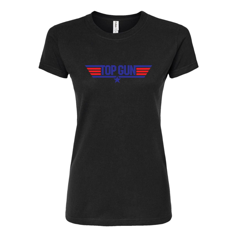 Women's Top Gun Classic Movie Round Neck T-Shirt