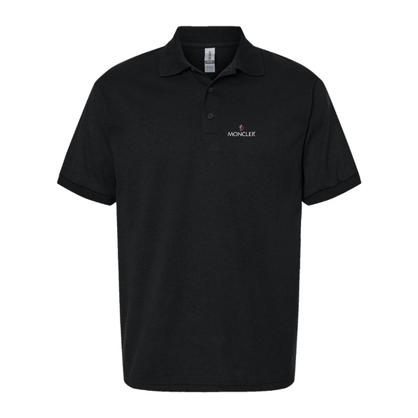 Men's Moncler Logo Dry Blend Polo