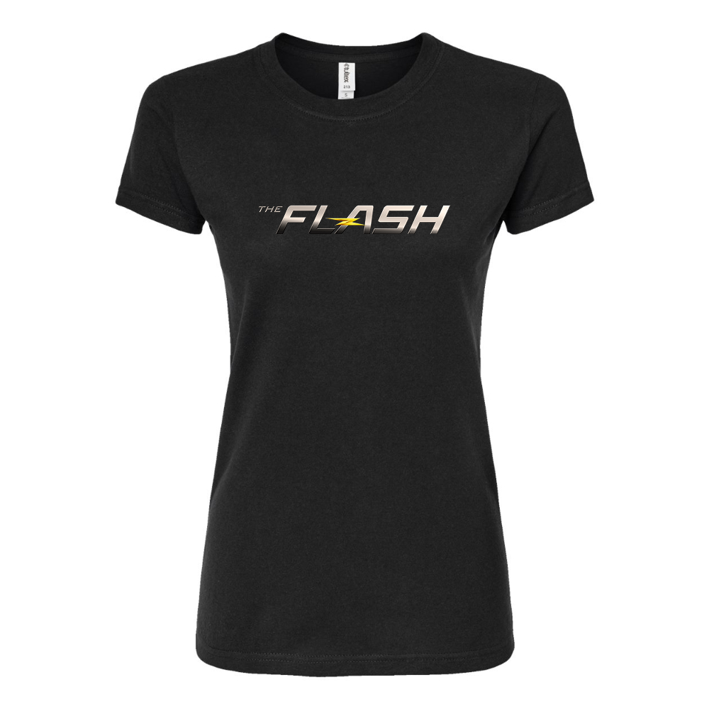 Women's The Flash DC Superhero Round Neck T-Shirt