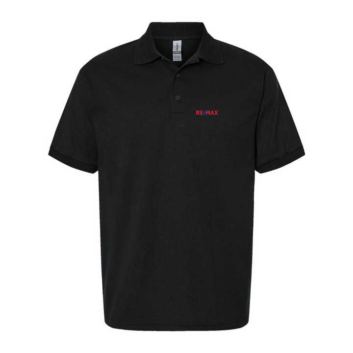 Men's ReMax Logo Dry Blend Polo - Black