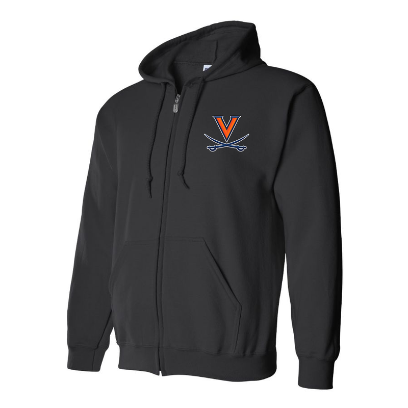 Men's Virginia Cavaliers  Zipper Hoodie