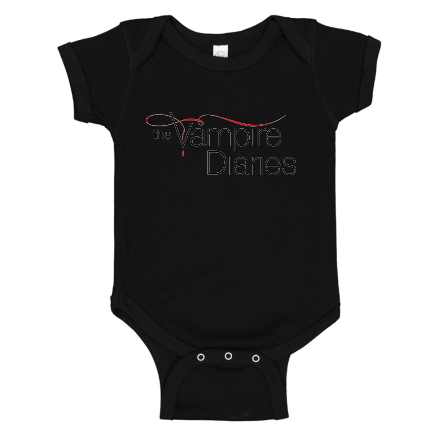 The Vampire Diaries Series Show Baby Romper Onesie