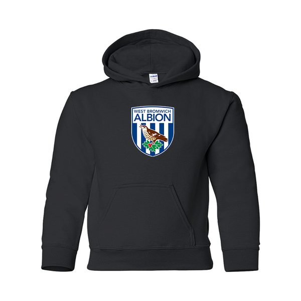 Youth  West Bromwich Albion Soccer Gildan Heavy Blend  Hooded Sweatshirt