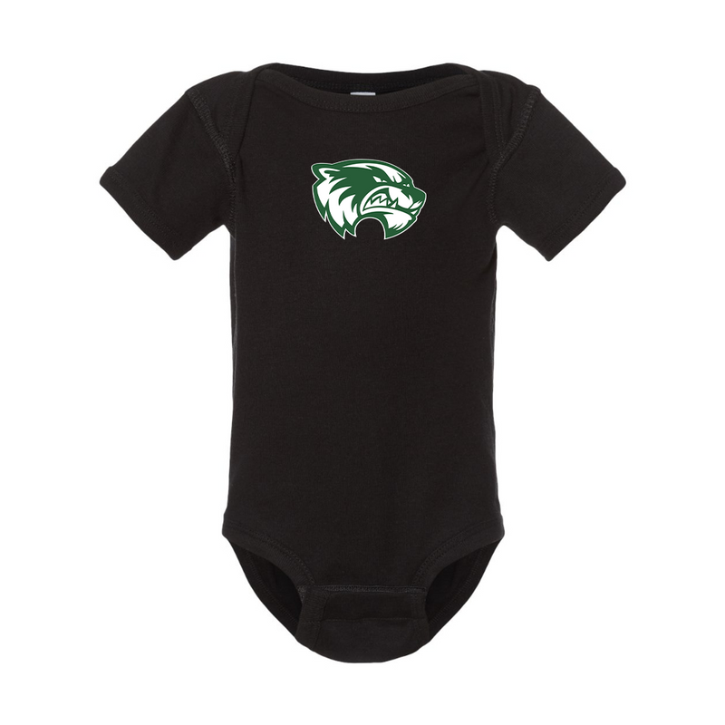 Utah Valley Wolverines  Rabbit Skins Infant Baby Rib Bodysuit