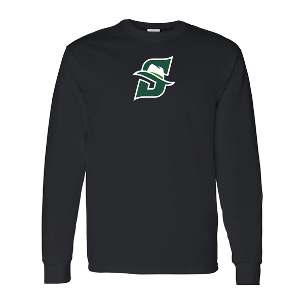 Men's Stetson Hatters Gildan Heavy Cotton Long Sleeve T-Shirt