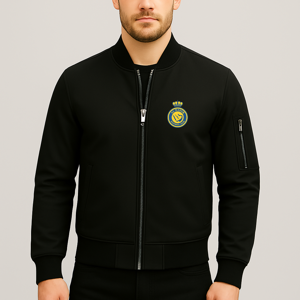 Men's Al Nassr FC Lightweight Bomber Jacket
