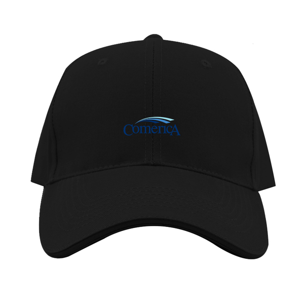 Comerica  Logo  Dad Baseball Cap Hat