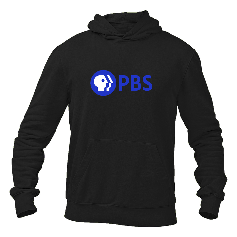 Men's PBS Blue  Softstyle Midweight Hooded Sweatshirt