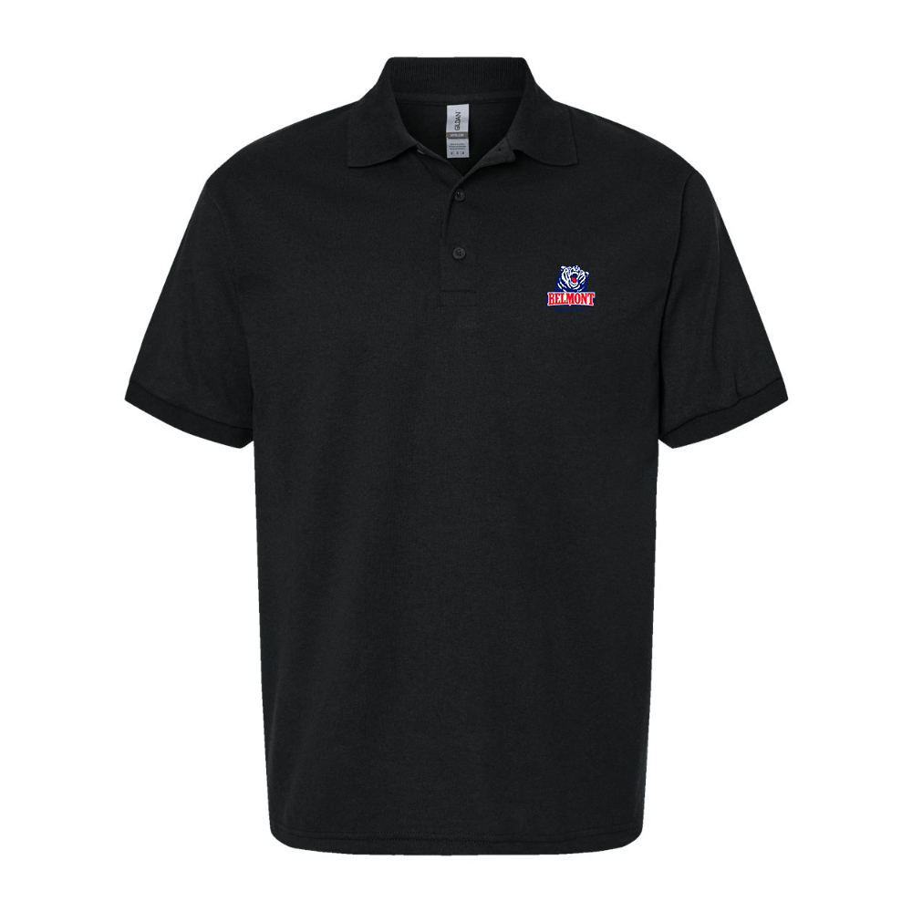 Men's Belmont Bruins Dry Blend Jersey Polo - Black