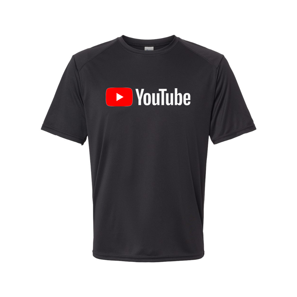 Men's YouTube Social Video Steaming Polyester T-Shirt