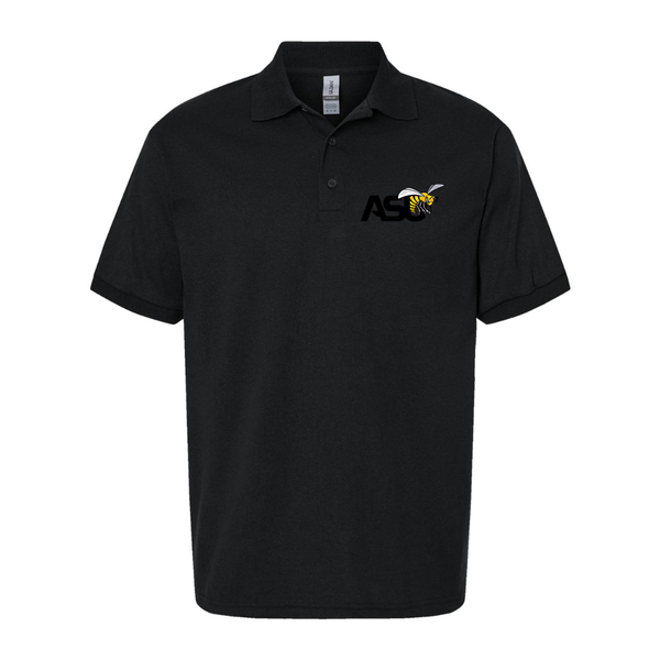 Men's Alabama State Hornets Wildcats Dry Blend Jersey Polo