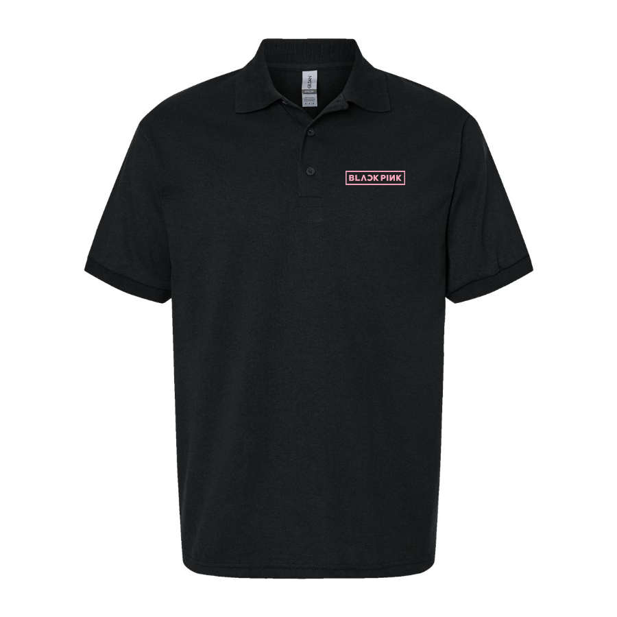 Men's Blackpink Logo Dry Blend Polo