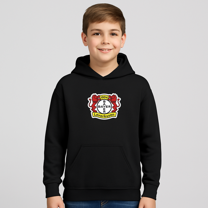 Youth Kids Bayer Leverkusen FC Pullover Hoodie