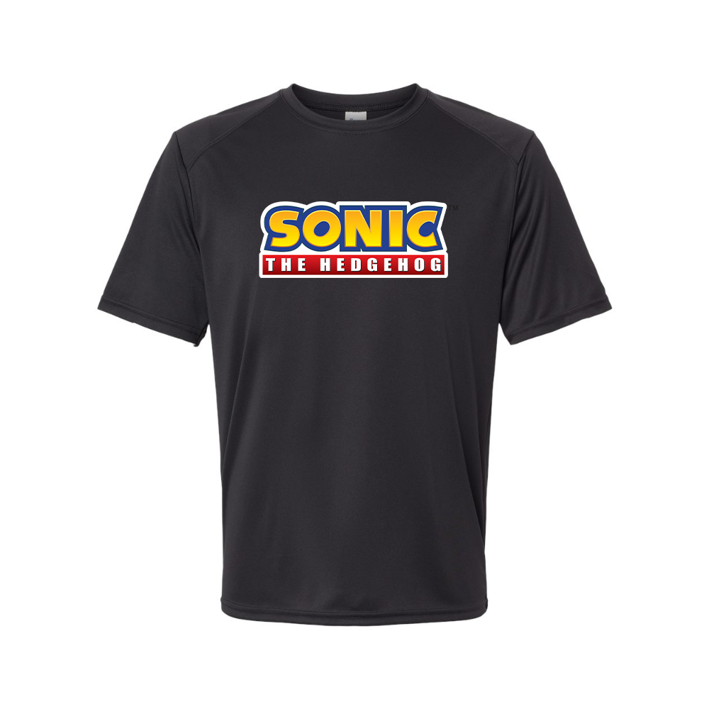 Youth Kids Sonic The Hedgehog Cartoon Performance T-Shirt