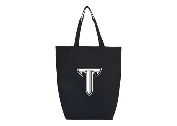 Troy Trojans Q-Tees Non-Woven Gusset Bottom Tote