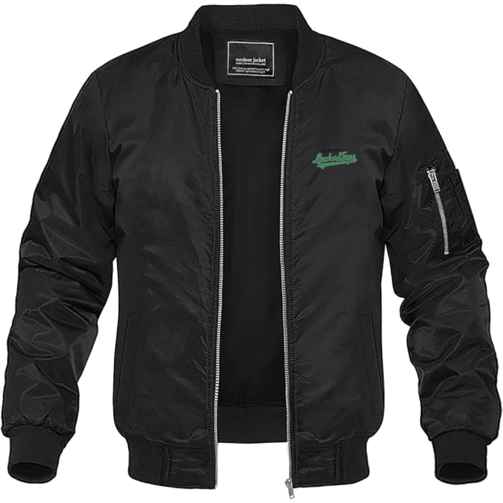 Men's Clinton LumberKings Logo Lightweight Bomber Jacket