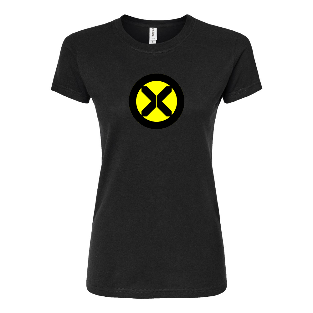 Women's X-Men Marvel Comics Superhero Round Neck T-Shirt