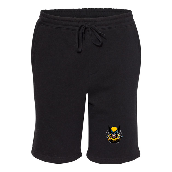 Men's  Wolverine 2025 Art   Independent Trading Co Midweight Fleece Shorts