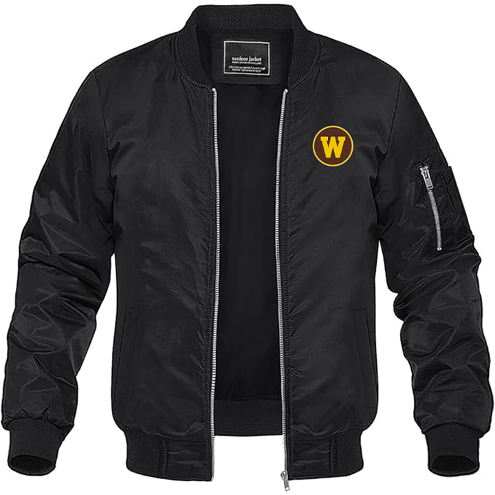 Men's Western Michigan Broncos Lightweight Bomber Jacket