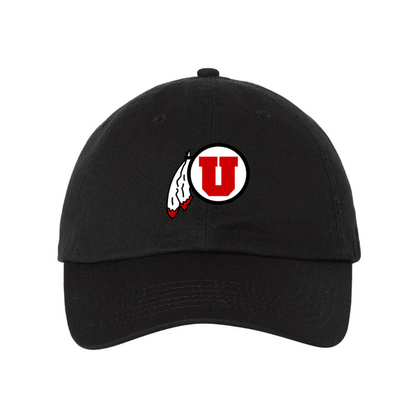 Utah Utes  Valucap Adult Bio-Washed Classic Dad Hat