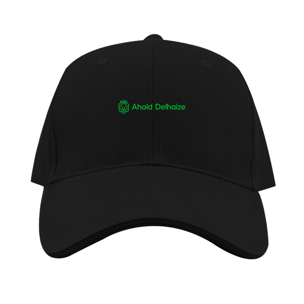 Ahold Delhaize Vertical Logo  Dad Baseball Cap Hat