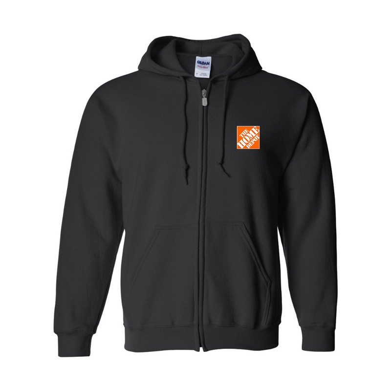 Men's The Home Depot JERZEES NuBlend Full-Zip Hooded Sweatshirt