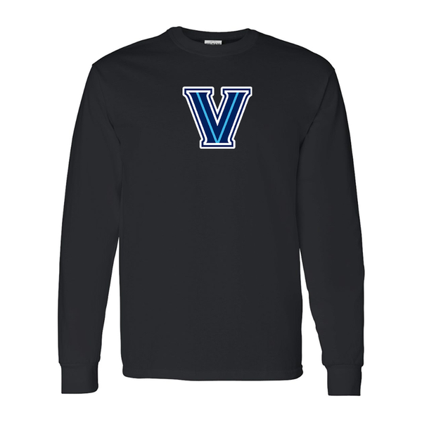 Men's Villanova Wildcats Gildan Heavy Cotton Long Sleeve T-Shirt