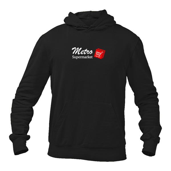 Men's Metro Supermarket  Logo  Pullover Hoodie