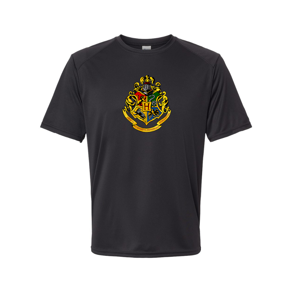 Men's Hogwarts Emblem Harry Potter Movie Polyester T-Shirt