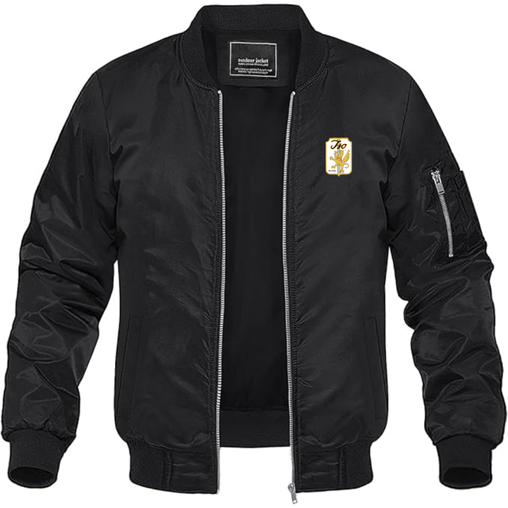 Men's Iso Logo Lightweight Bomber Jacket