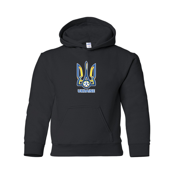 Youth Ukraine National Football Soccer Team Pullover Hoodie
