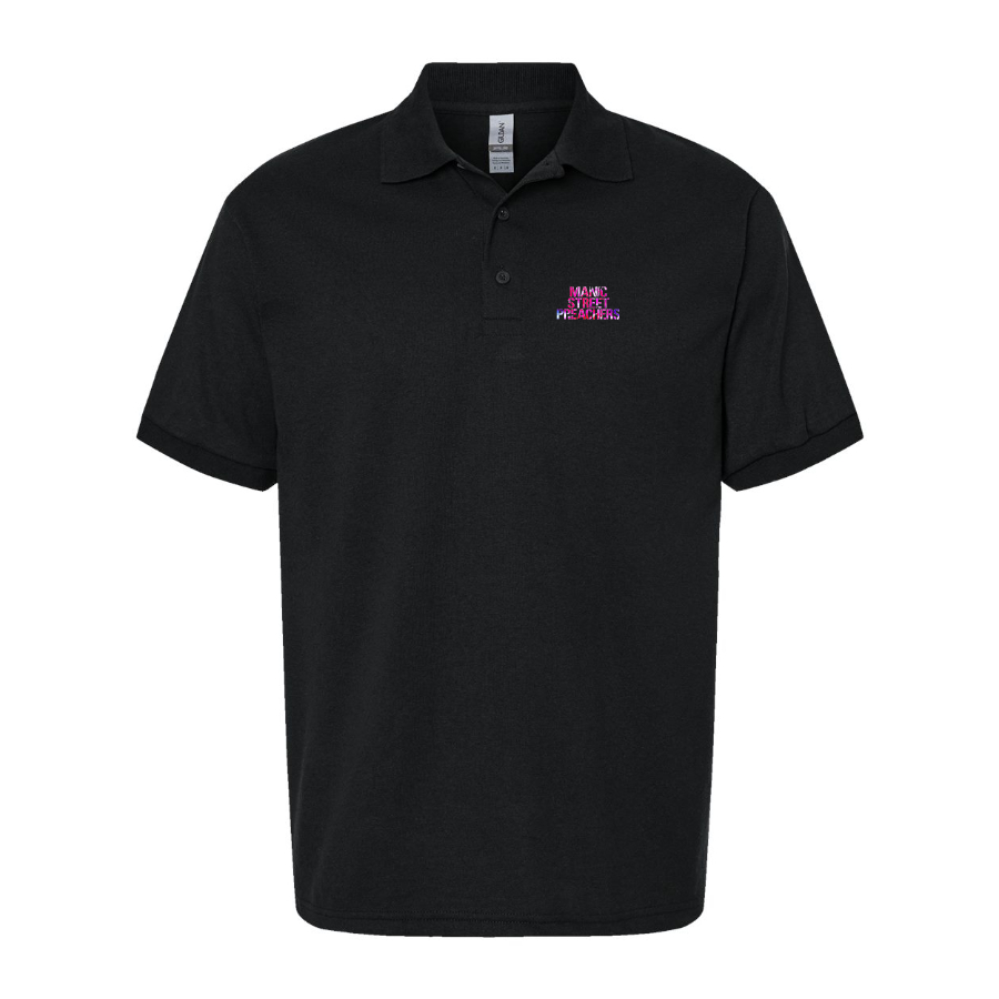 Men's Manic Street Preachers Logo Dry Blend Polo