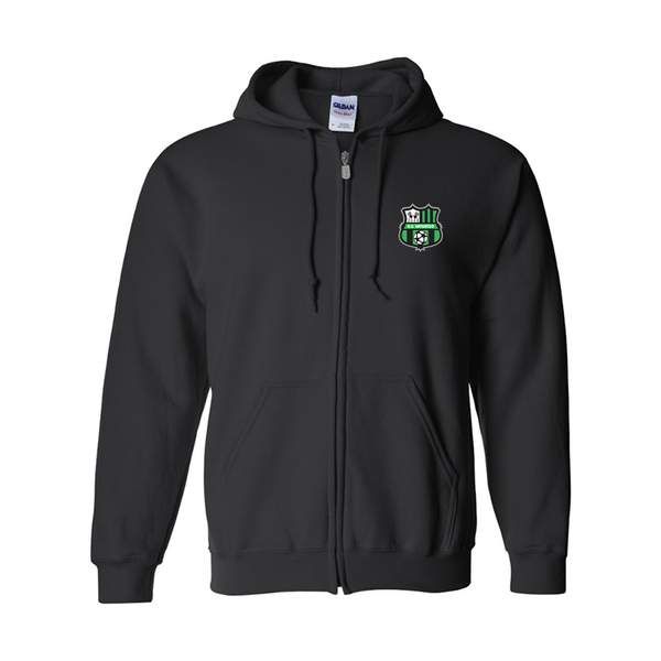 Men's U.S. Sassuolo Soccer  Gildan  Heavy Blend Full Zip Hooded Sweatshirt