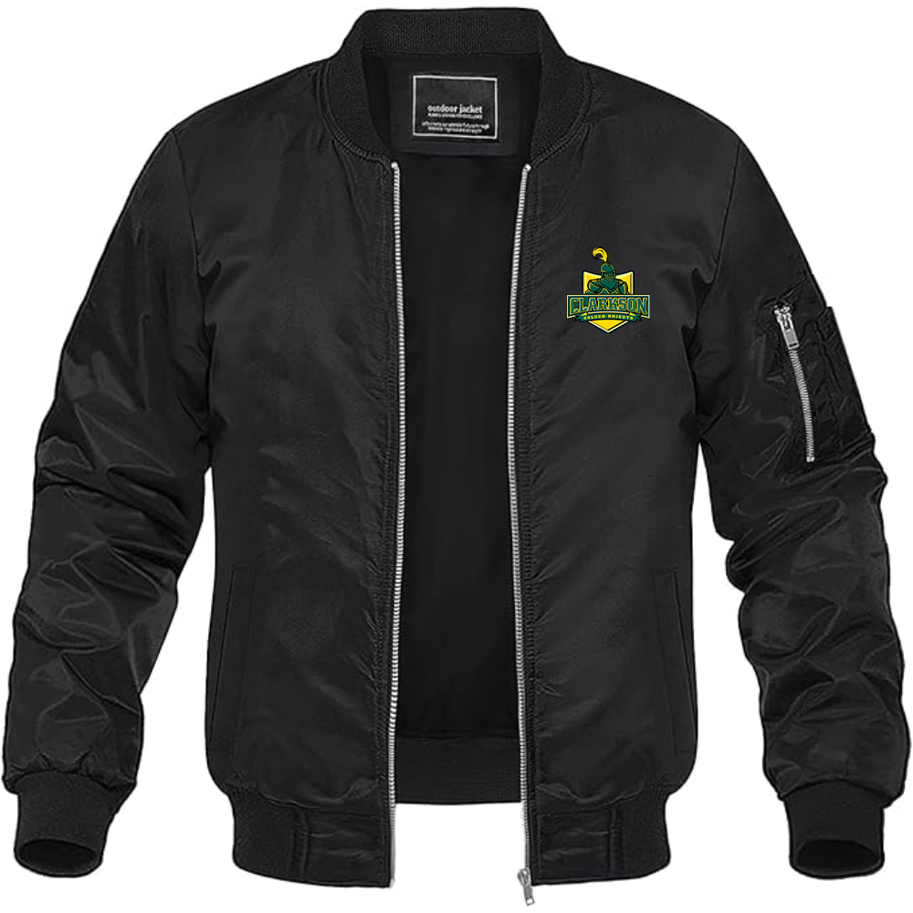 Men's Clarkson Golden Knights Lightweight Bomber Jacket