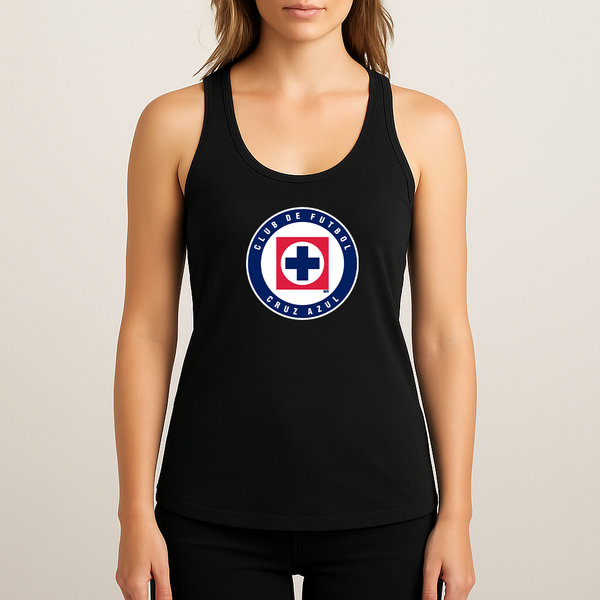 Women's Cruz Azul Football Club Racerback Tank Top
