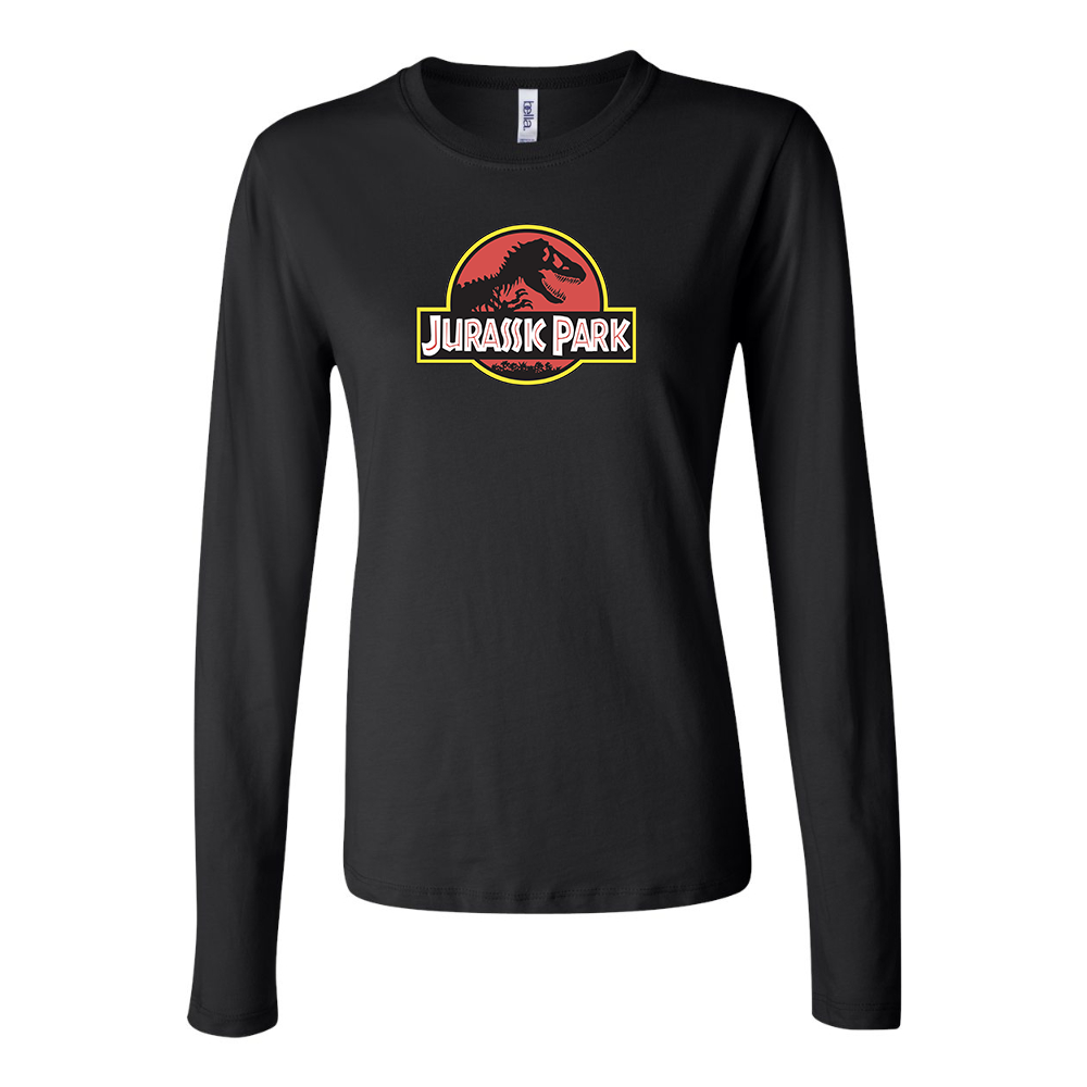 Women's Jurassic Park Movie Long Sleeve T-Shirt