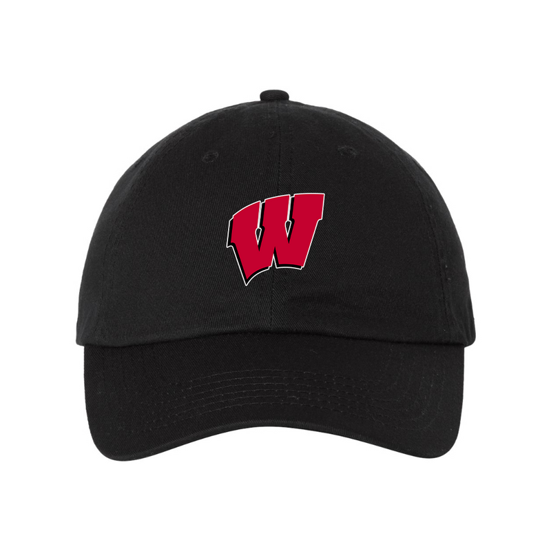 Wisconsin Badgers  Valucap Adult Bio-Washed Classic Dad Hat