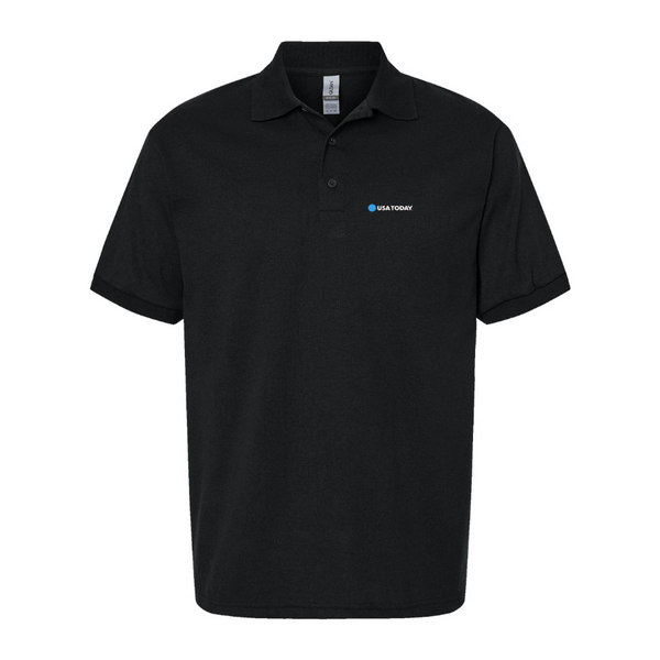 Men's USA Today Logo Dry Blend Polo