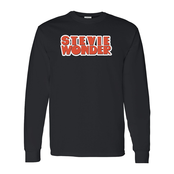 Men's Stevie-Wonder Gildan Heavy Cotton Long Sleeve T-Shirt