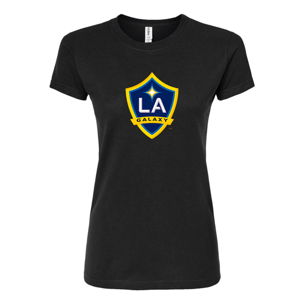 Women's LA Galaxy FC Round Neck T-Shirt