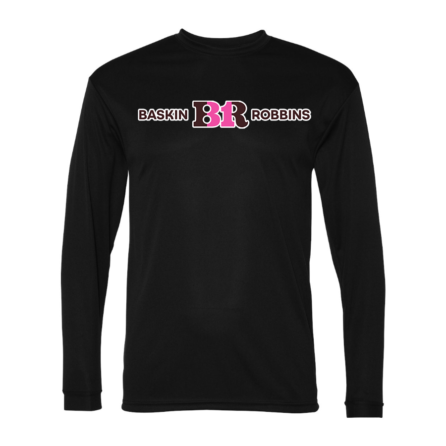 Men's Baskin-Rоbbins Polyester Long Sleeve T-Shirt