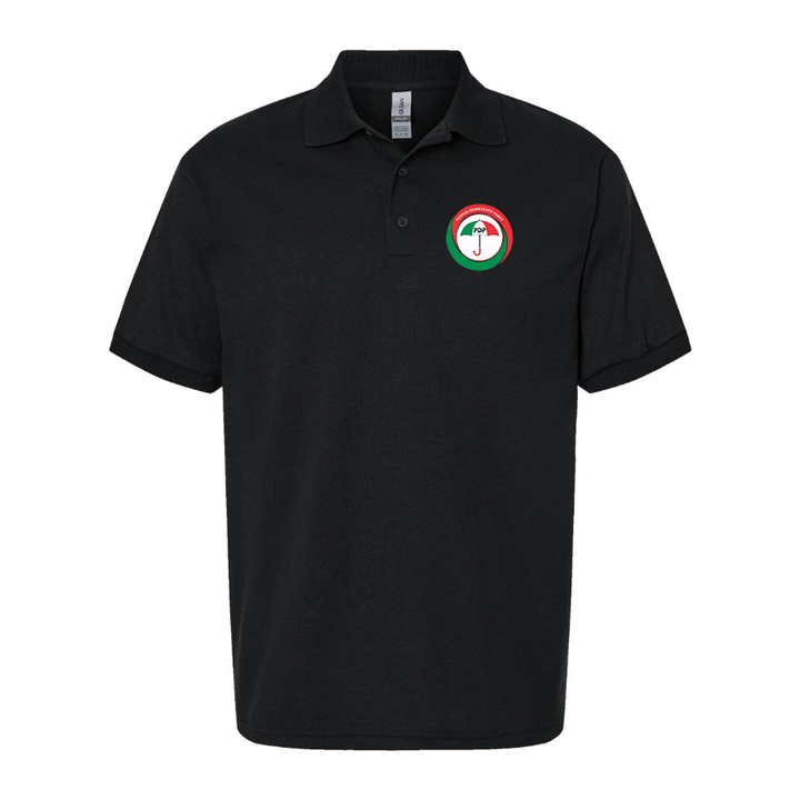 Men's PDP Logo Dry Blend Polo - Black