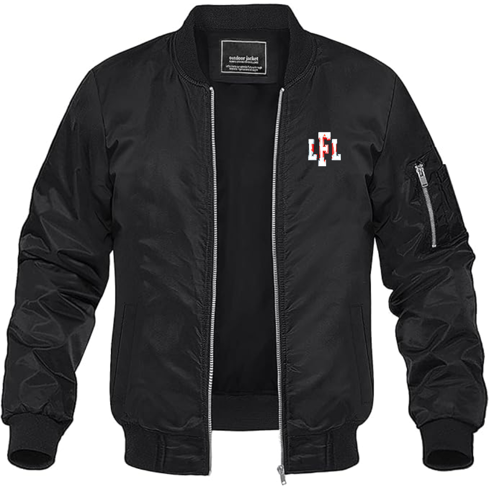 Men's LFL Canada Logo Lightweight Bomber Jacket