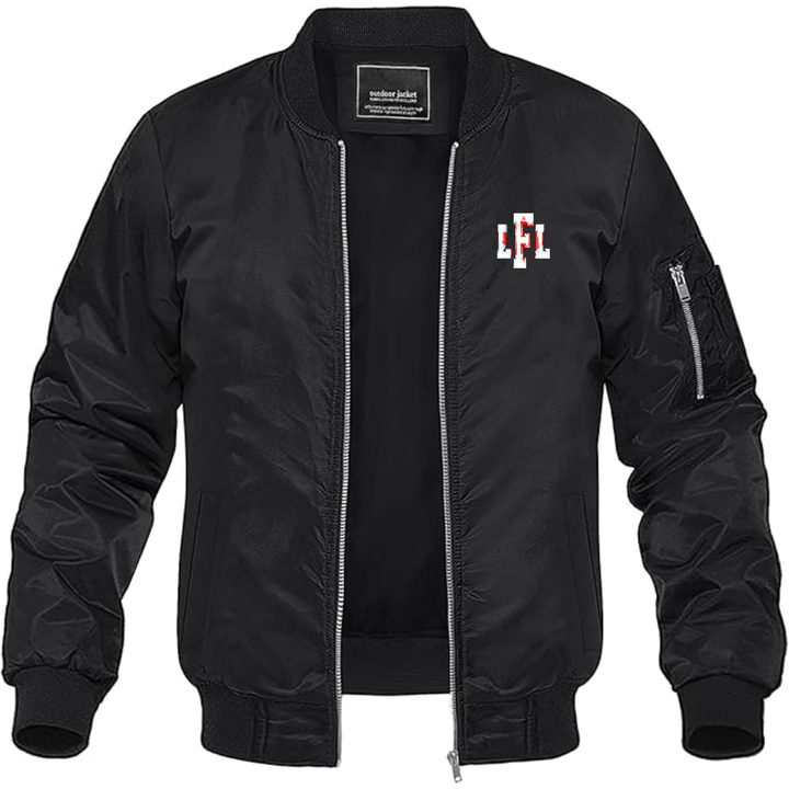 Men's LFL Canada Logo Lightweight Bomber Jacket