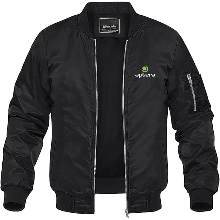 Men's Aptera Motors Logo Lightweight Bomber Jacket
