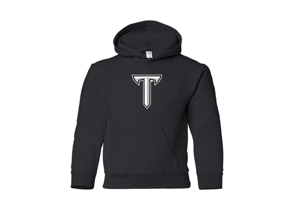 Youth Troy Trojans Gildan Heavy Blend  Hooded Sweatshirt